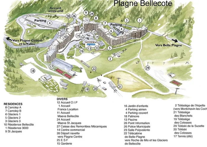 Renove Et Confort - Au Coeur De La Station - Animaux Admis - Fr-1-181-906 La Plagne