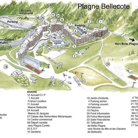Renove Et Confort - Au Coeur De La Station - Animaux Admis - Fr-1-181-906 La Plagne